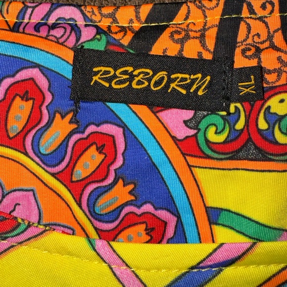 Women’s Reborn Colorful Kaleidoscope Dress, Size XL - Picture 5 of 7